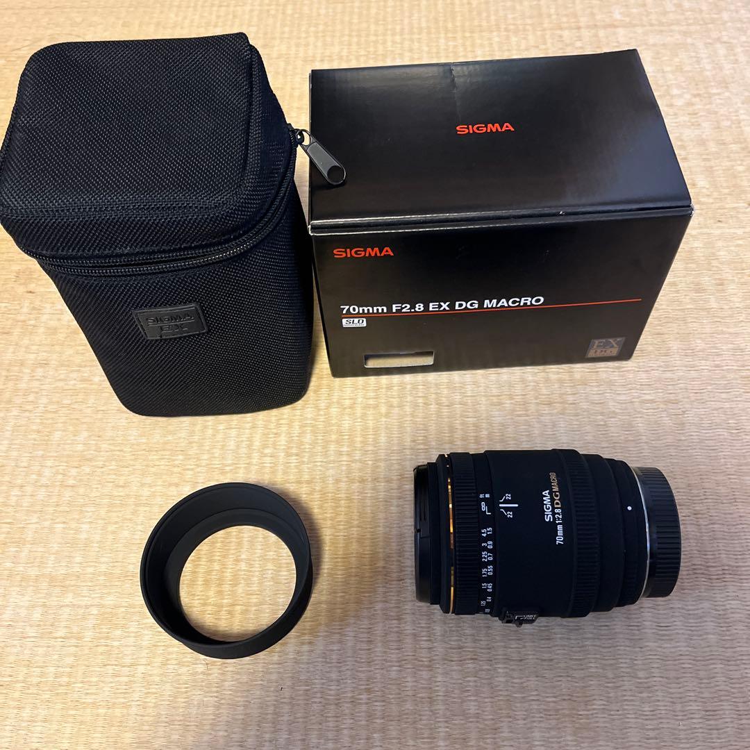 Sigma 70mm F2.8 EX DG MACRO PENTAX用レンズ