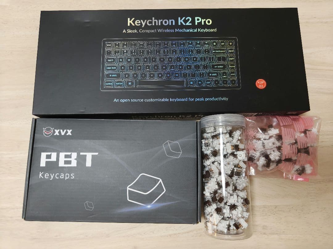 Keychron K2 Pro 静音茶軸