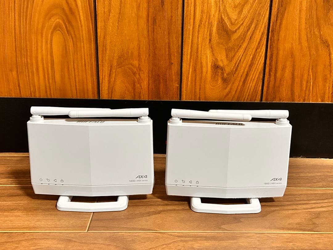 BUFFALO Wi-Fi中継機　WEX1800AX4EA 2台セット