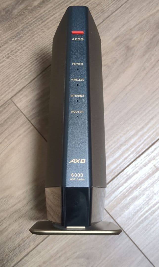 [中古]Buffalo WSR-6000AX8/NMB　Wi-Fiルーター