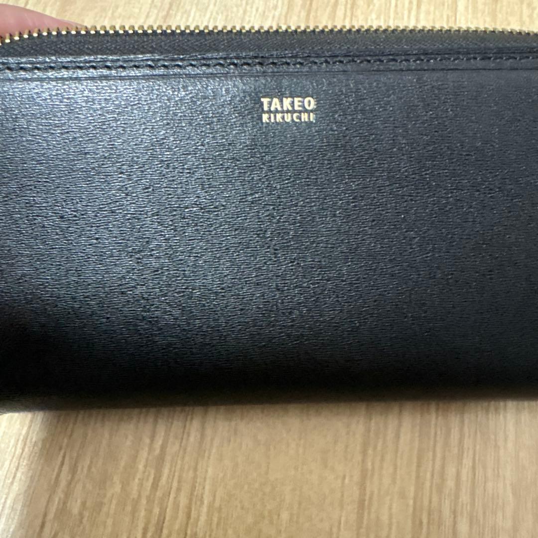 タケオキクチ長財布ほぼ新品