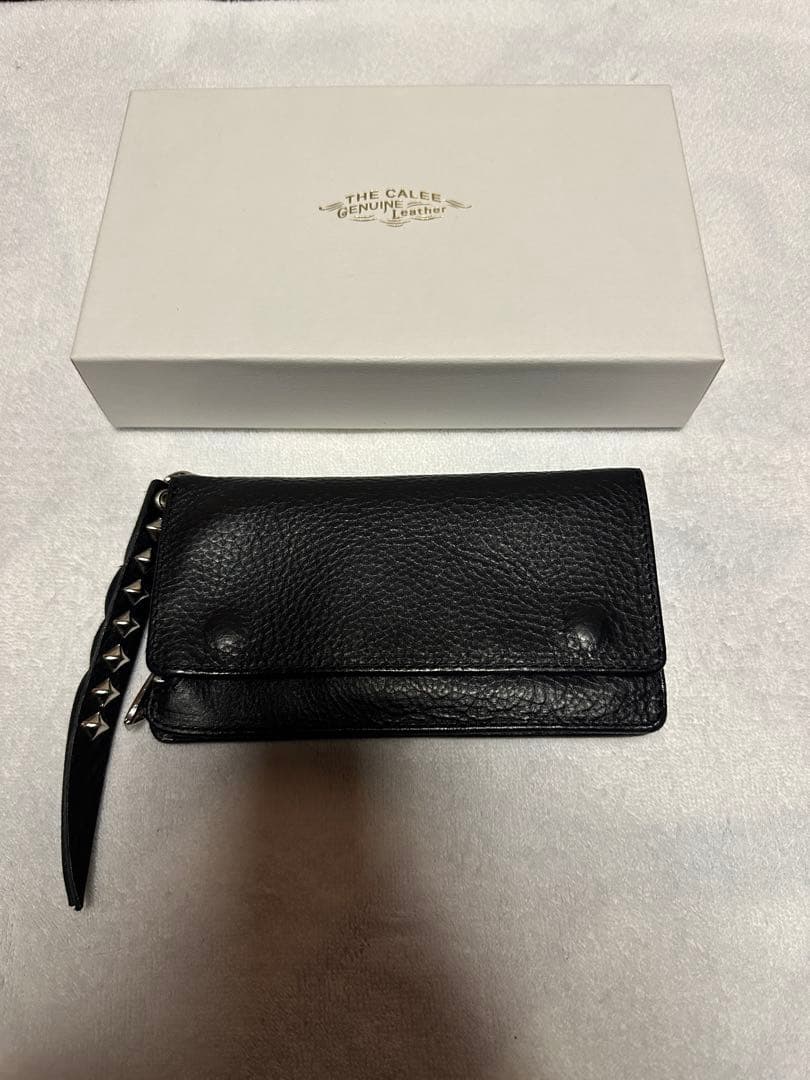 新品未使用 CALEE PLANE LEATHER LONG WALLET