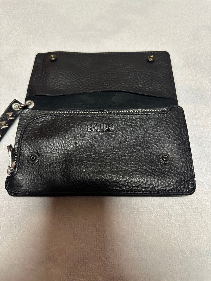 新品未使用 CALEE PLANE LEATHER LONG WALLET