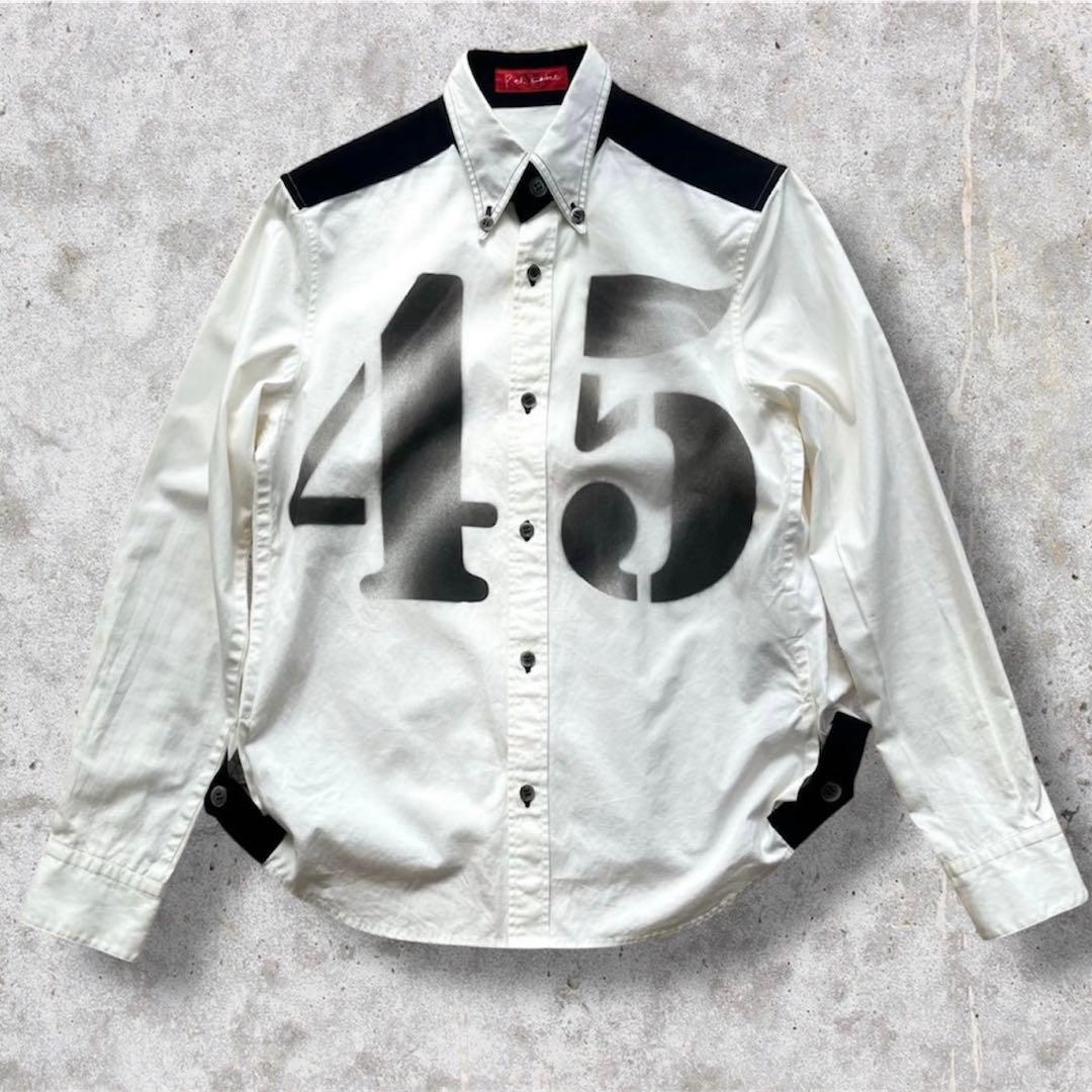 希少! Y's Red Label ワイズ ヨウジヤマモト ナンバー シャツ