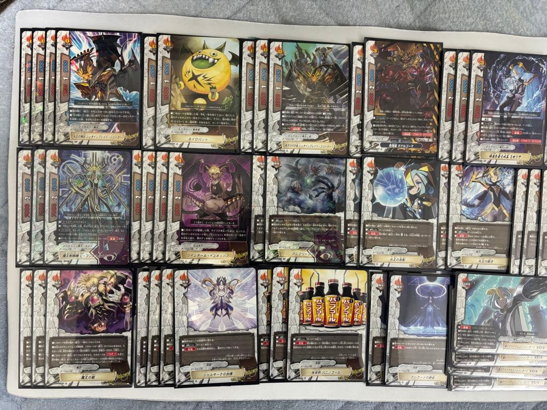 バディファイト ミセリアデッキ　ダンジョン 終焉を憂う水王　ミセリア　角王