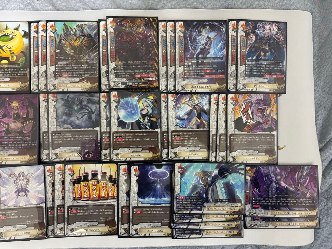 バディファイト ミセリアデッキ　ダンジョン 終焉を憂う水王　ミセリア　角王