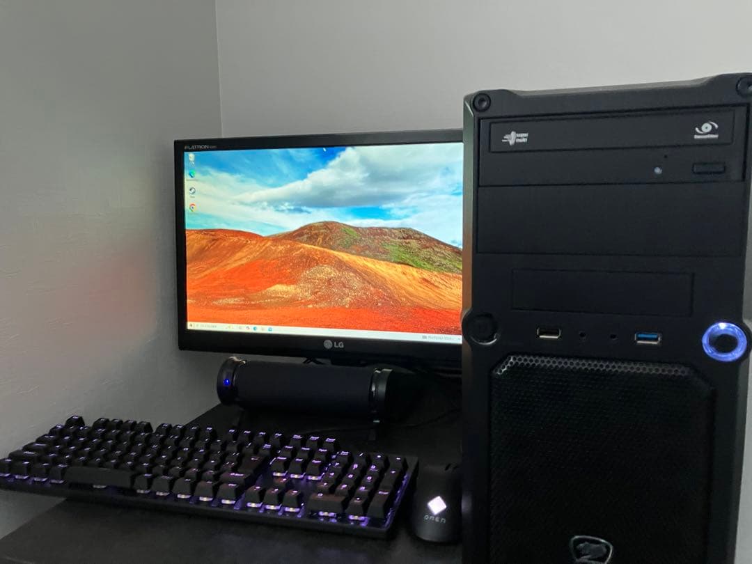 ゲーミングPCフルセット(core-i7 gtx1060 6GB)