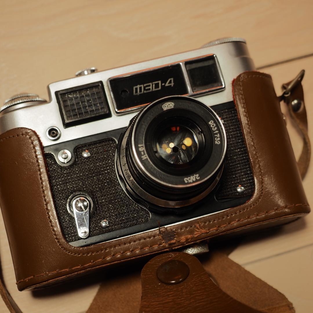 ロシア　FED 4 ボディ &　インダスター61 53mm f2.8