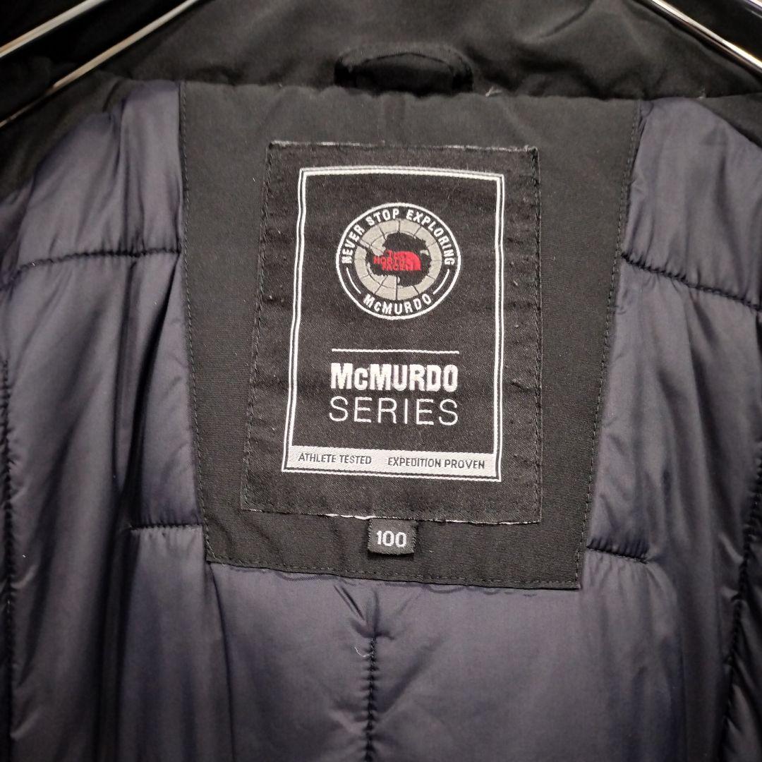 ★人気　ノースフェイス　マクマード　ダウンジャケット　ブラック　レディース　XL