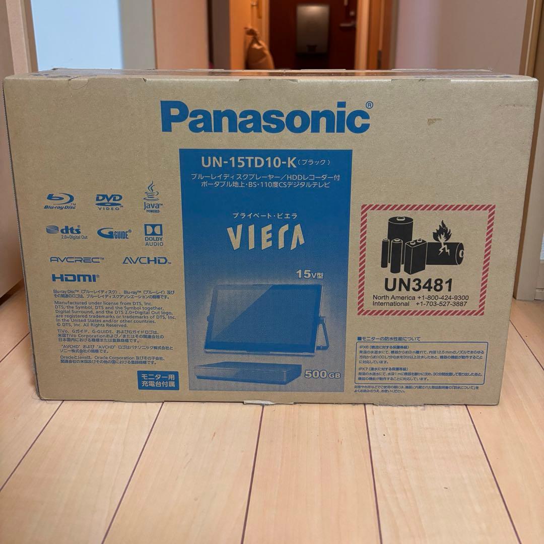 Panasonic VIERA UN-15TD10-K 15インチ液晶テレビ