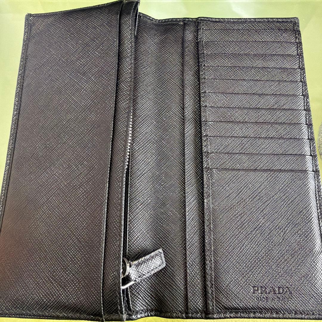 PRADA 長財布 BLACK