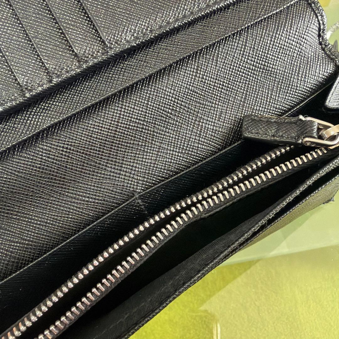 PRADA 長財布 BLACK