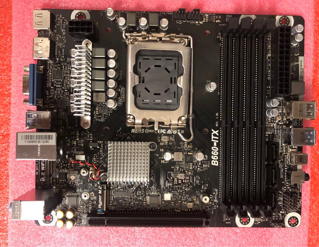 Asrock B660-ITX DeskMeet【保証あり】
