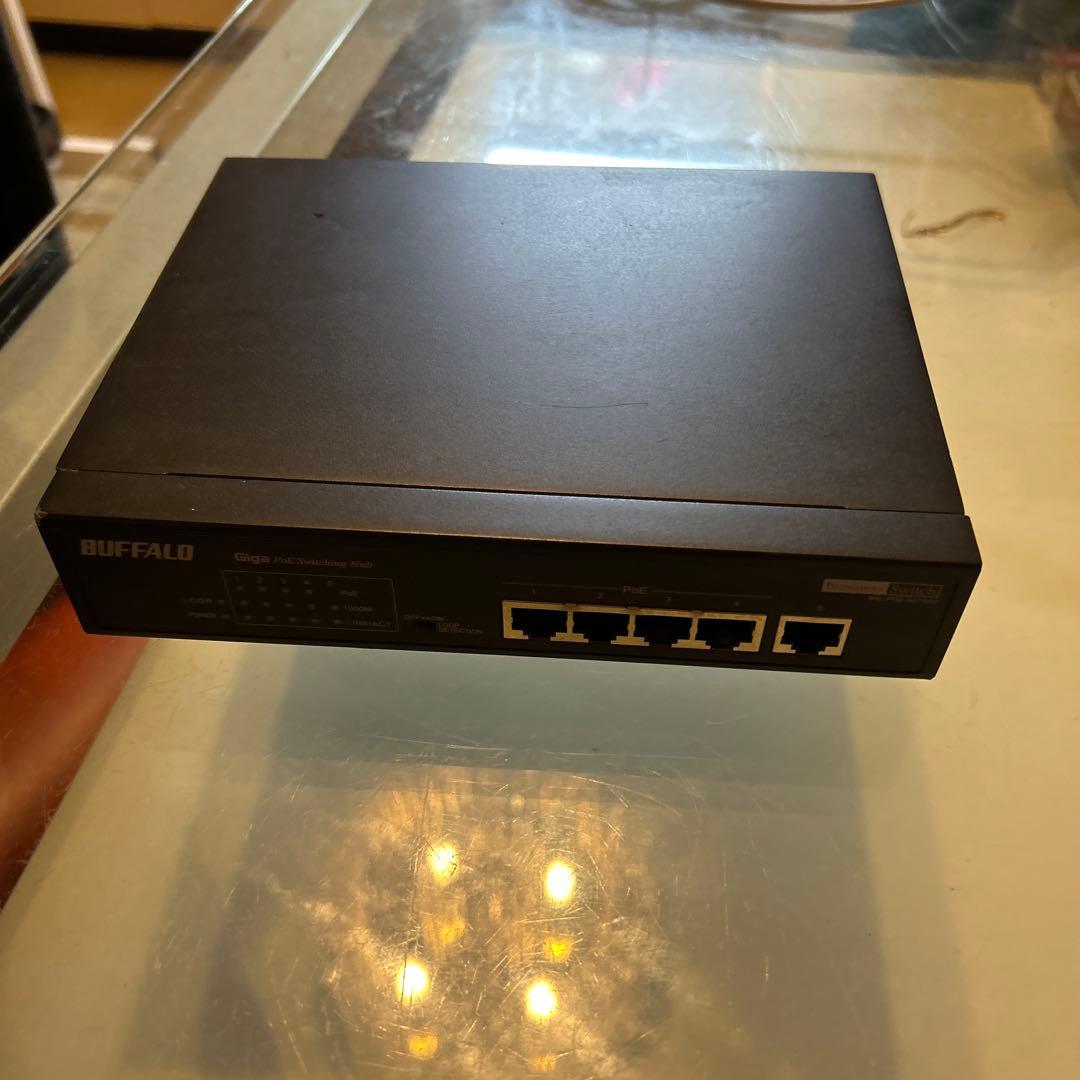 BUFFALO Giga PoE スイッチングハブ BSL-POE-G210U