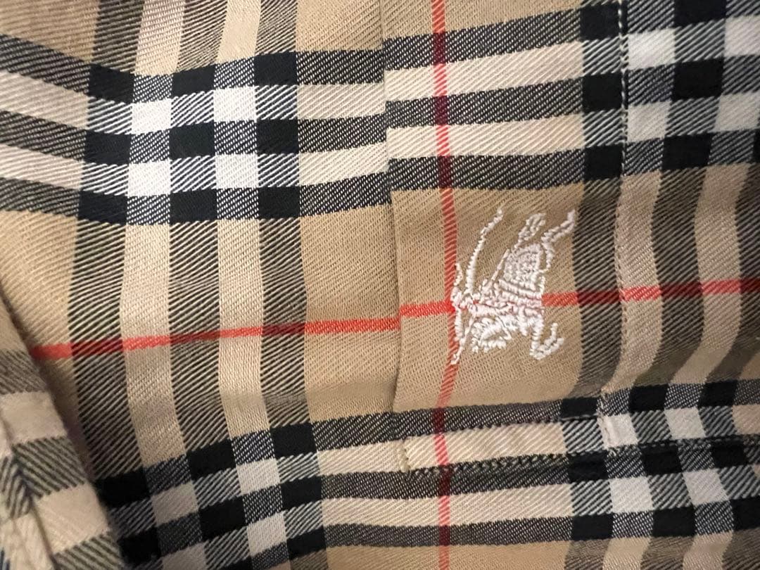 BURBERRY チェック柄 長袖シャツ Lサイズ