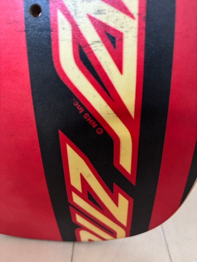 SANTA CRUZ EVER-SLICK デッキ レッド