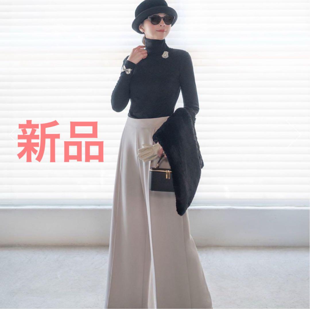 【新品タグ付✨現行品】デイジーリン ウォッシャブルオードリーハイネック 黒 40