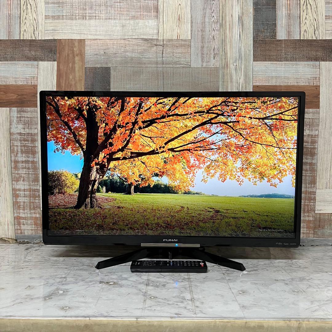 s719さん専用全国送料込フナイ32V型液晶テレビ録画機能付。見ながら録画も可能