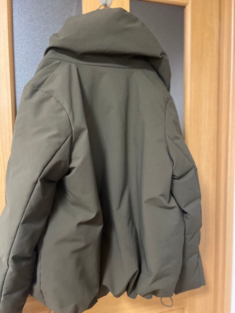 滝沢眞規子さん着用/撥水加工】ミリタリー Aライン ダウンコート限定