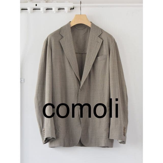 comoli 19ss ウール2Bジャケット