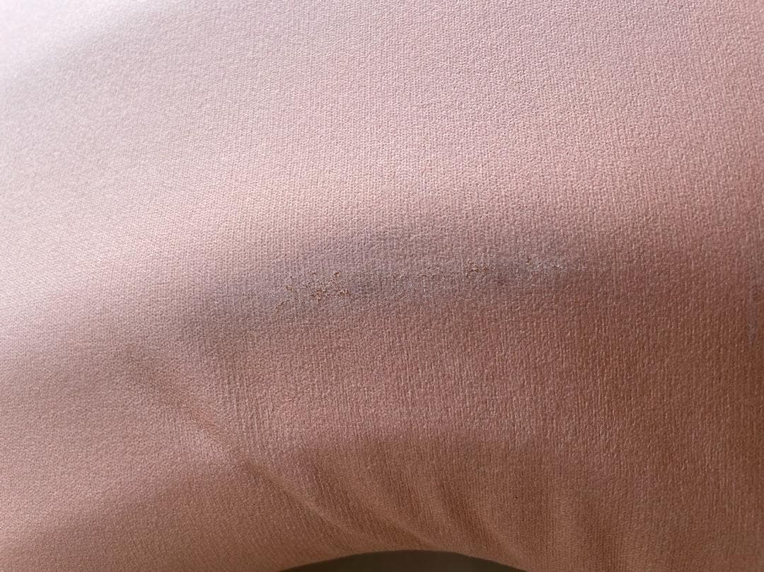 ベージュ*ブラウン ロッキングチェア 訳あり品　写真をご確認 SF15- ⑤