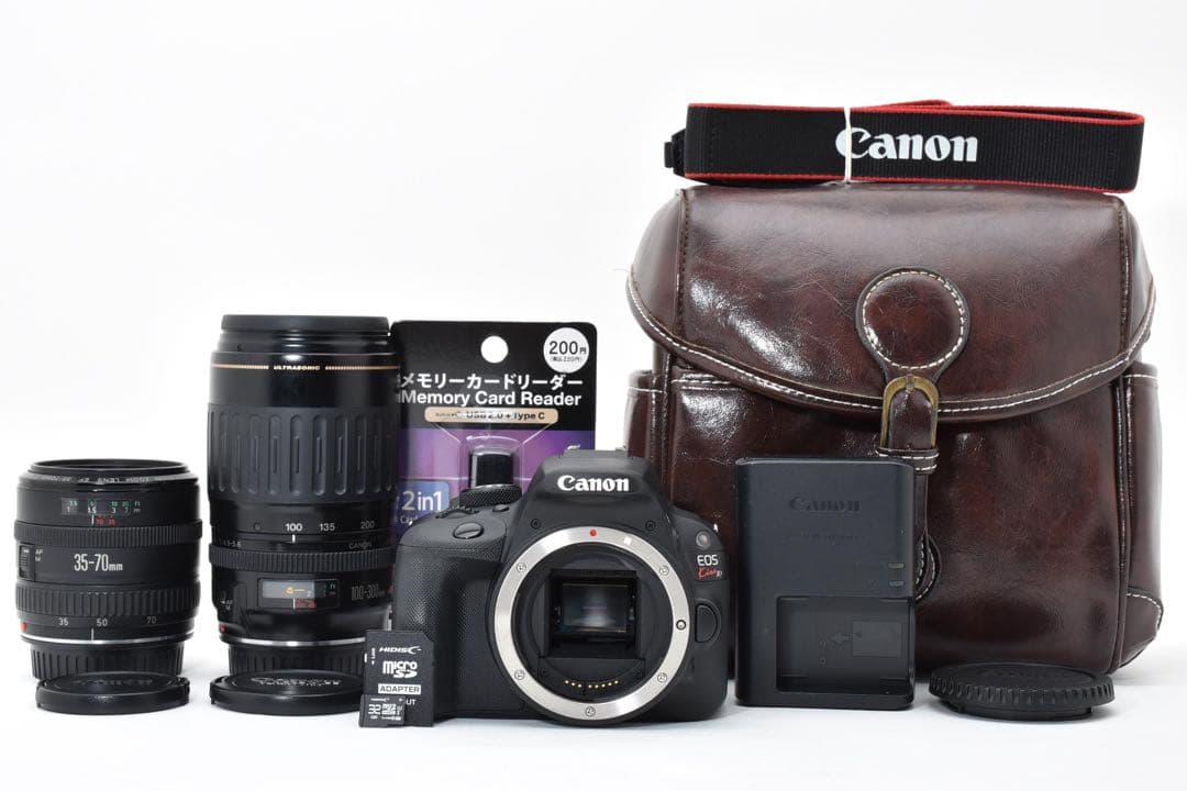 ✨美品✨Canon kiss X7 ダブルレンズ 軽量 スマホ転送 バック付き