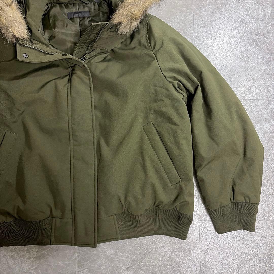 UNIQLO y2k フライトジャケット　ファージャケット　ミリタリー　短丈