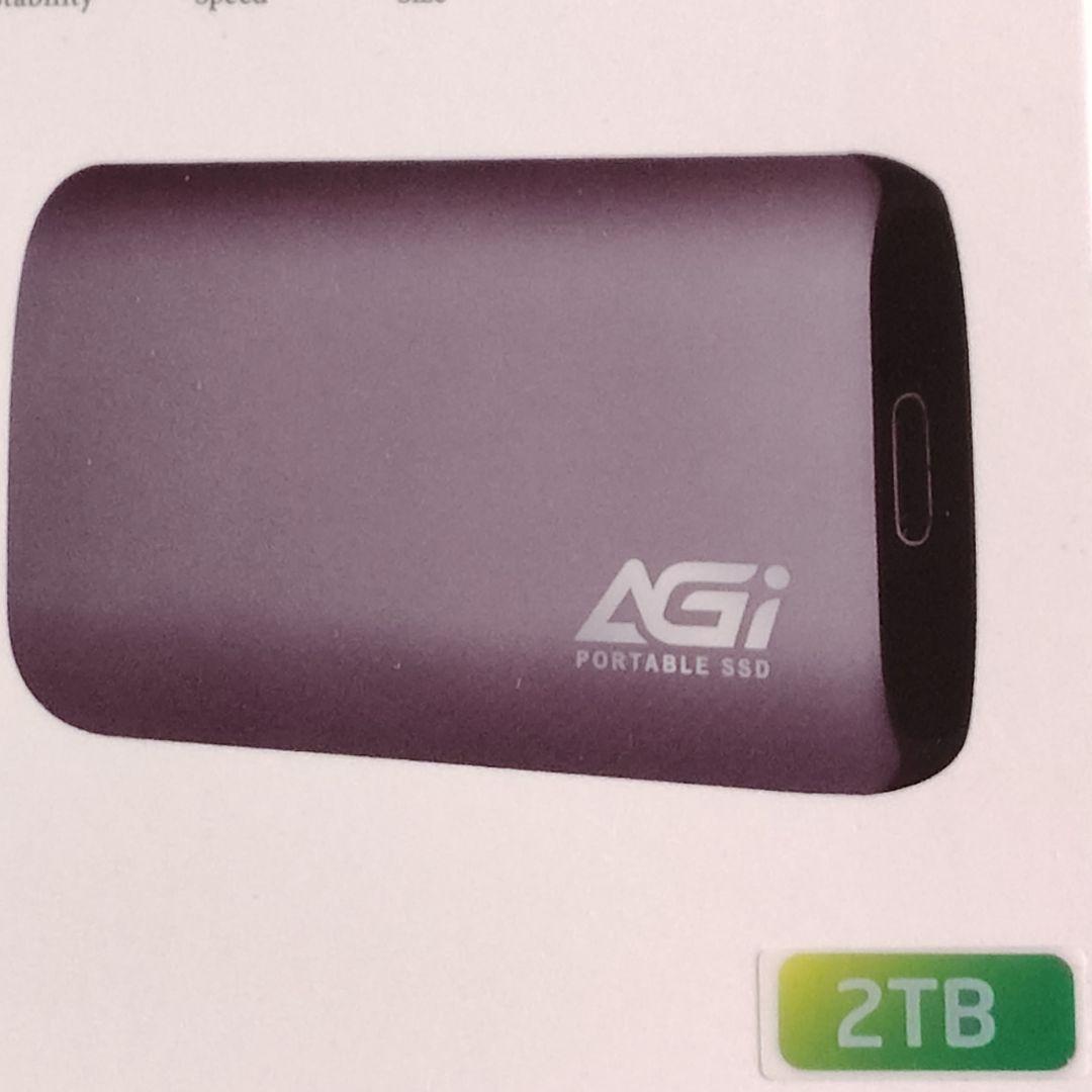 AGI ED138 2TB ポータブルSSD