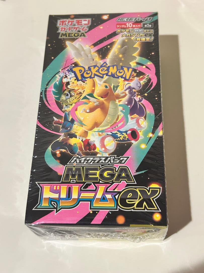ポケモンカード MEGAドリーム ex 1BOX シュリンク付き