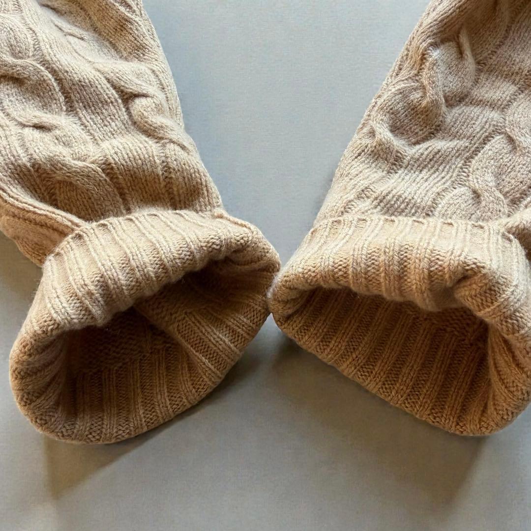 2024年製　ラルフローレン ケーブルニット ウール×カシミヤ ユニセックス可