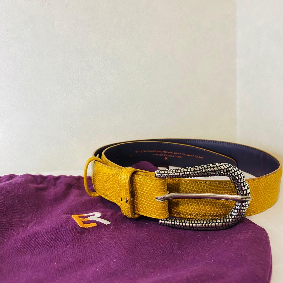 ELLIOT RHODES エリオットローズ ベルト　パイソン柄