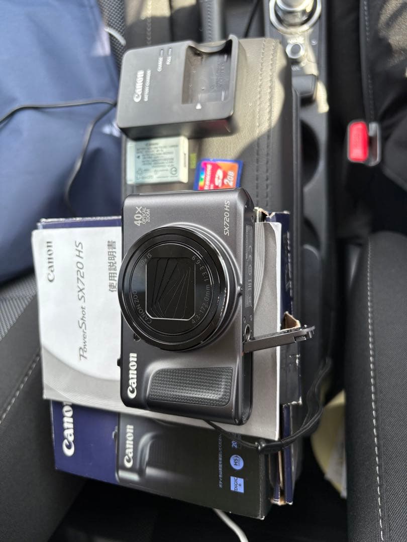 【動作良好】Canon PowerShot SX720 HS ブラック