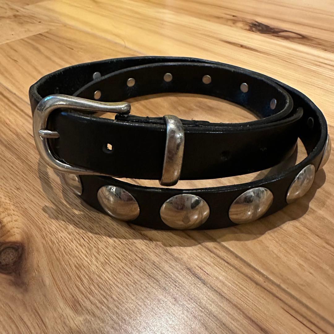 MINEDENIM マインデニム コンチョ スタッズ ベルト 34インチ