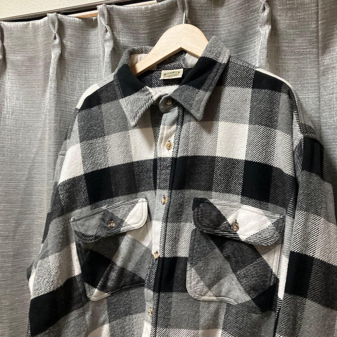 Five Brother ファイブラ 2XL ブロックチェック ネルシャツ