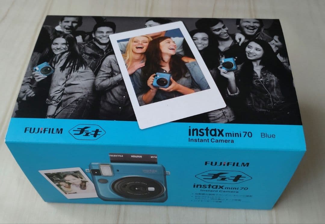 INSTAX MINI 70　BLUE　ブルー　新品　未使用　チェキ