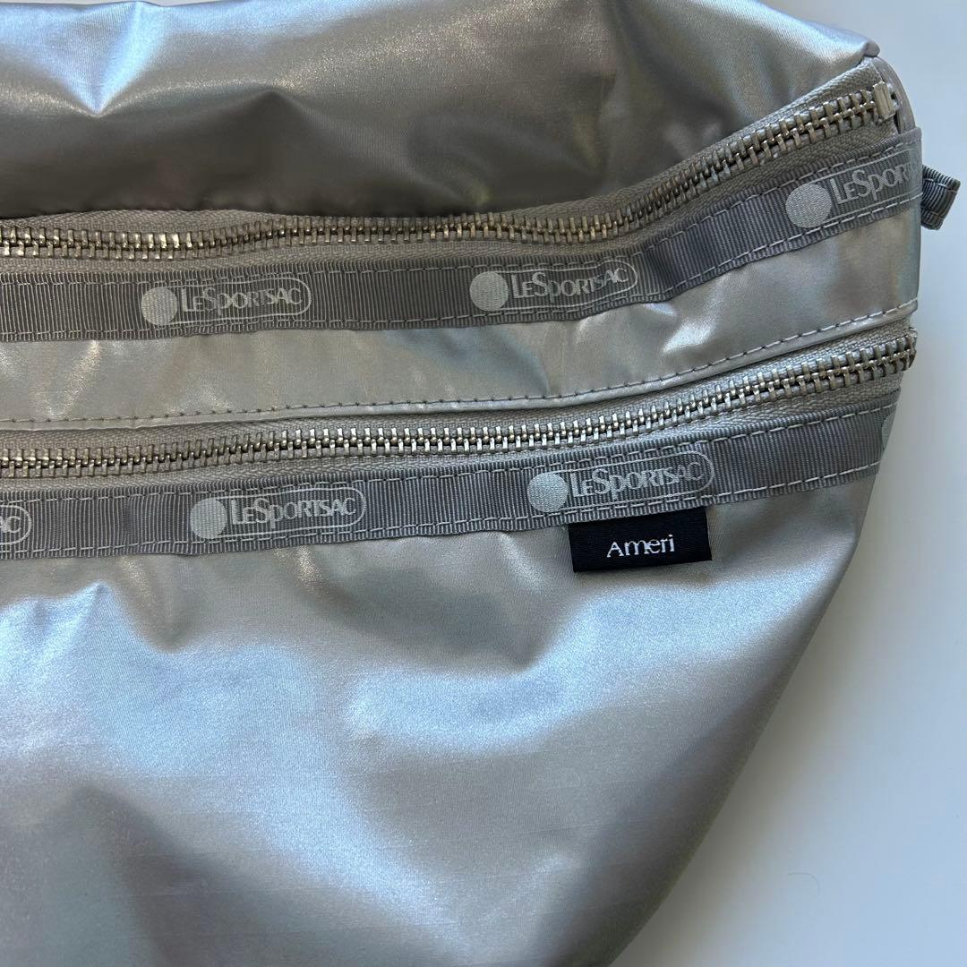 美品✨　LeSportsac×Ameri DX Belt Bag シルバー