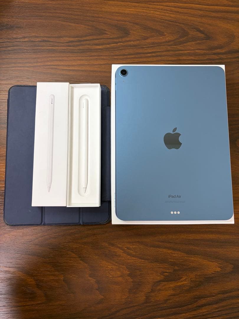 iPad Air 第5世代ブルー+ Apple Pencil 第二世代