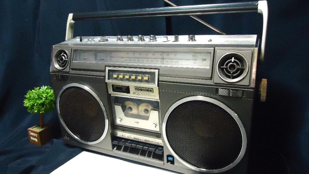 ♪昭和銘機　整備清掃ラジカセ　東芝　RT-8900S BOMBEAT12