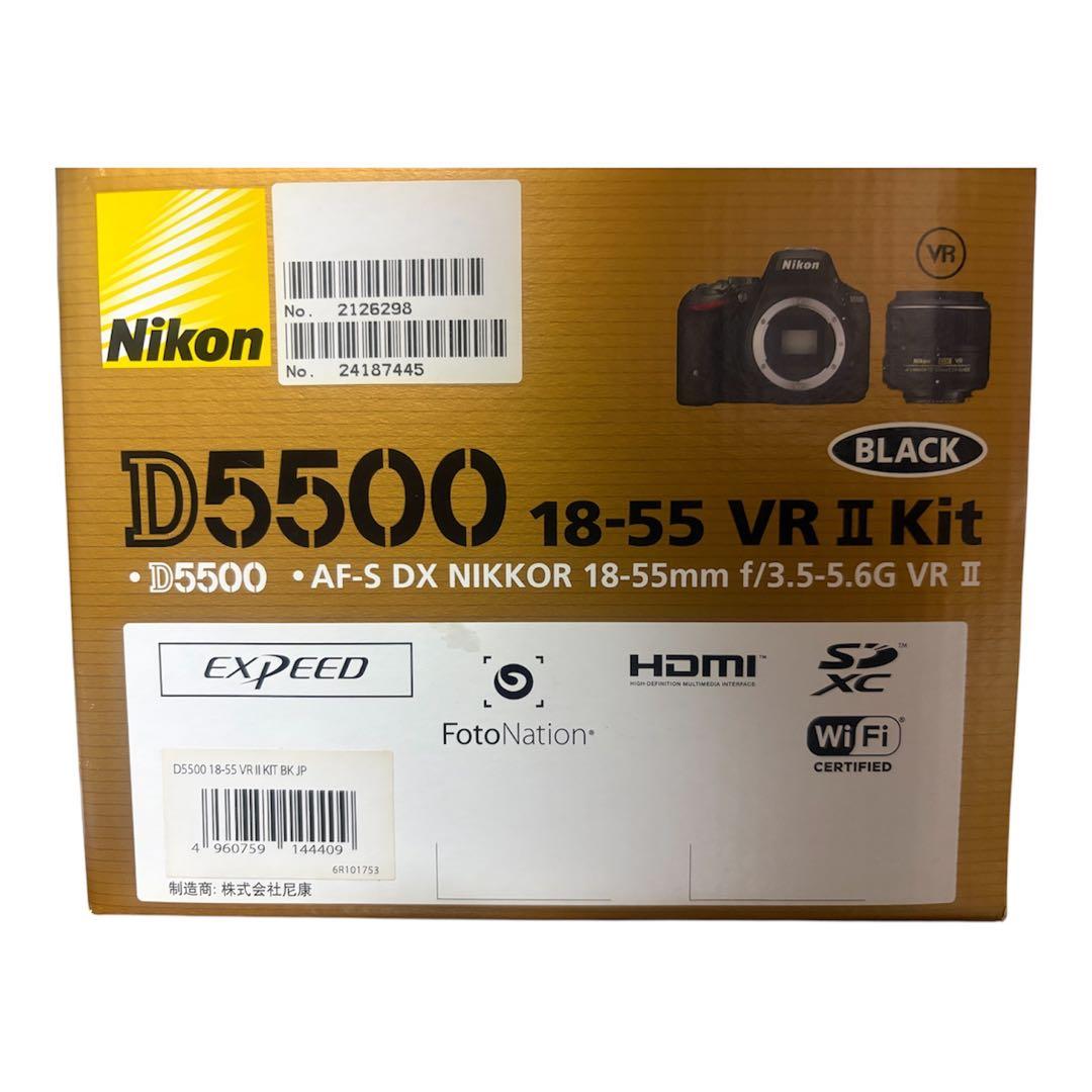 【ショット数7300回】Nikon D5500 18-55mmレンズキット