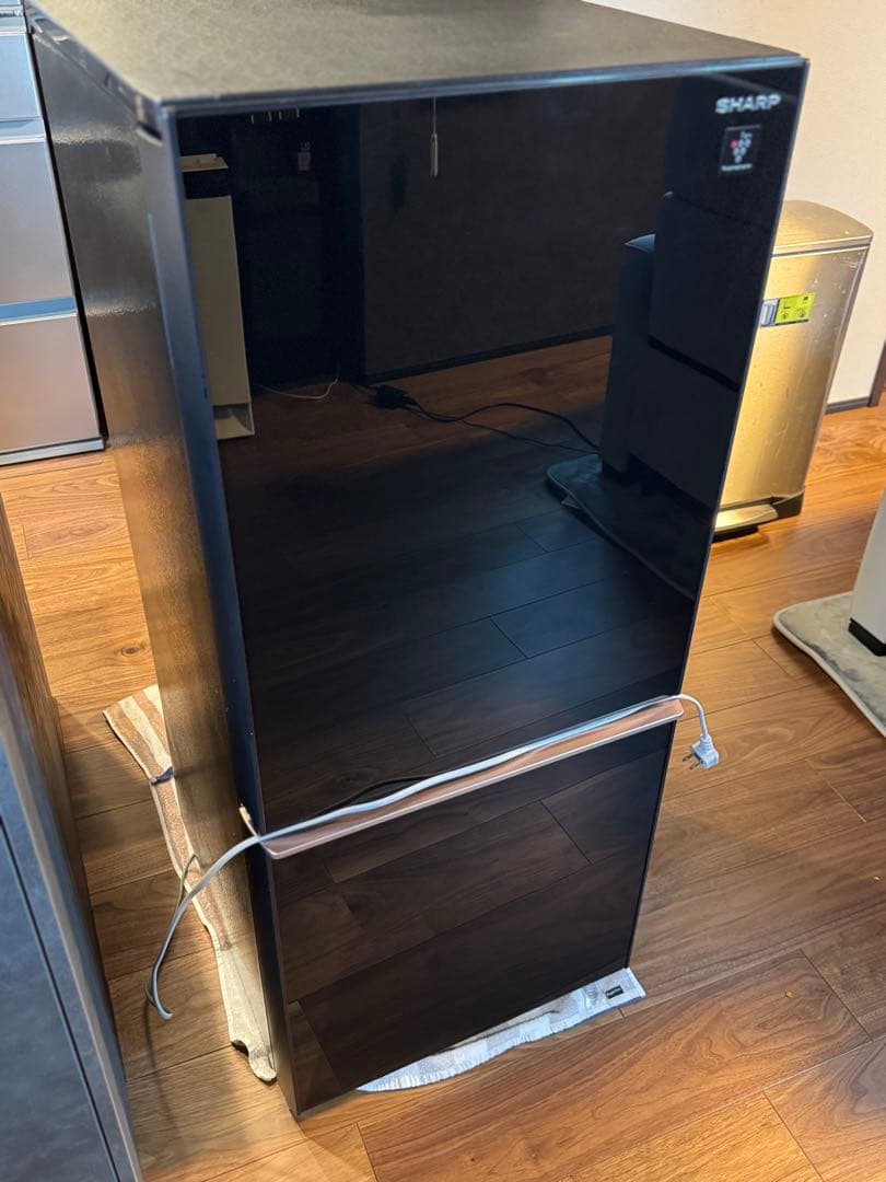 【SHARP】SJ-GD14E ブラック冷蔵庫