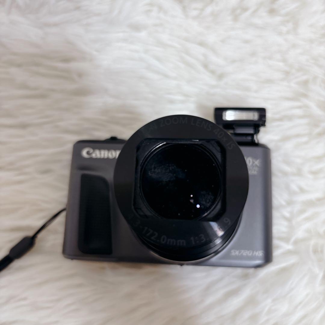 動作済/CANON/PowerShot SX720 HS/20.3M/40倍/黒