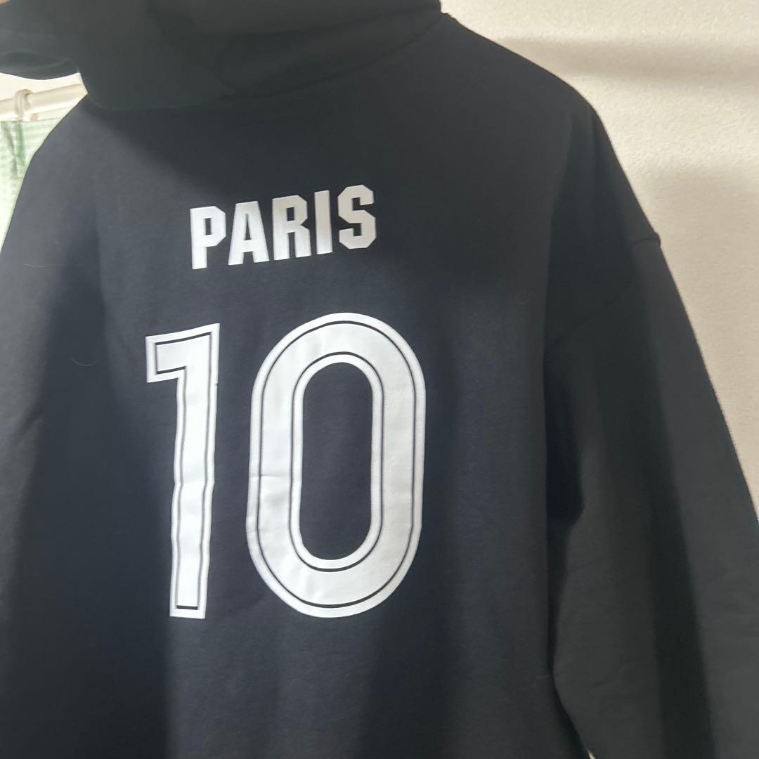 トップス BALENCIAGA 24SS Soccer Paris Zip-Hoodie