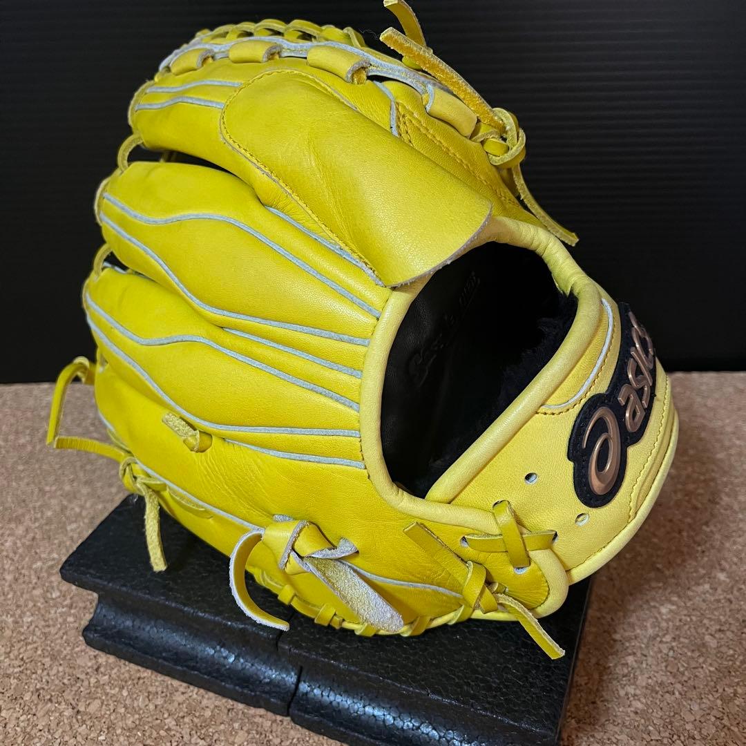 美品】ASICS 軟式野球グローブ投手用プロフェッショナルスタイルBCR4PP