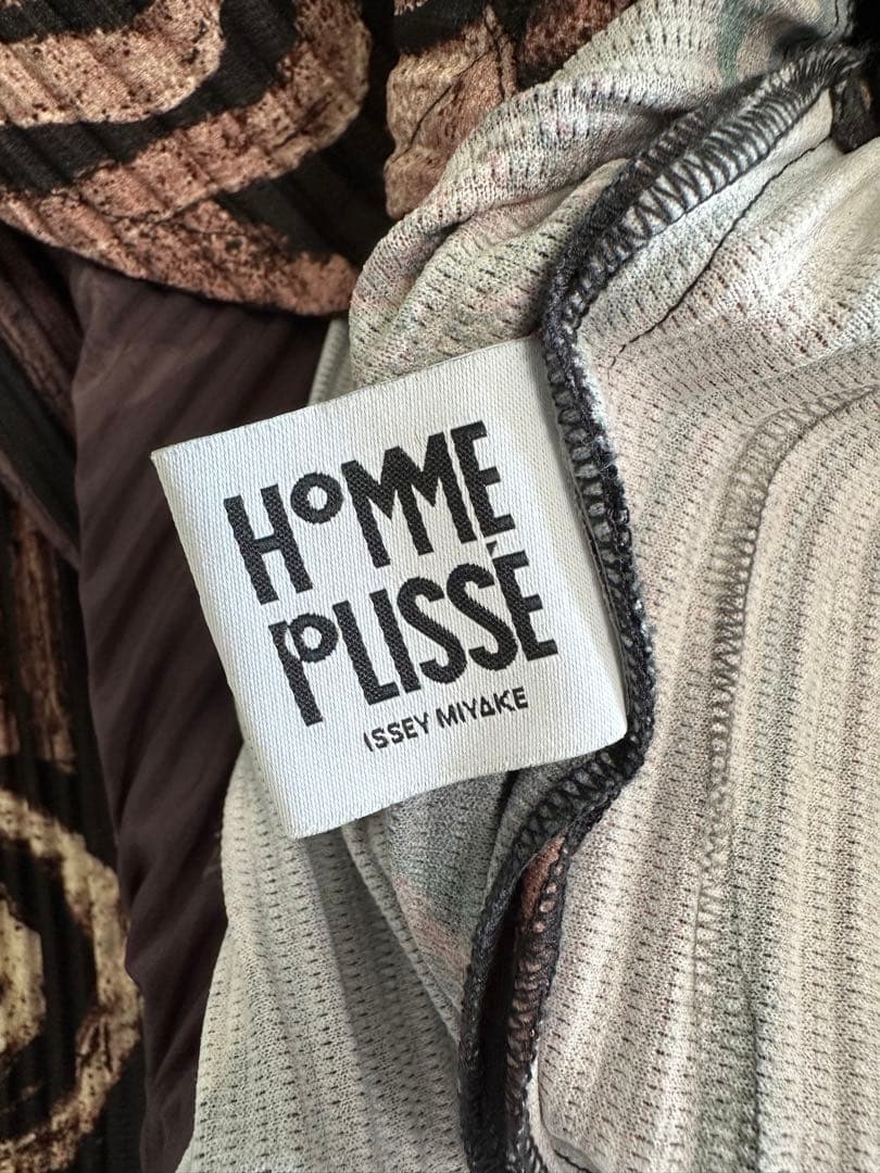 美品HOMME PLISSE ISSEY MIYAKE オムプリッセ SUIEN
