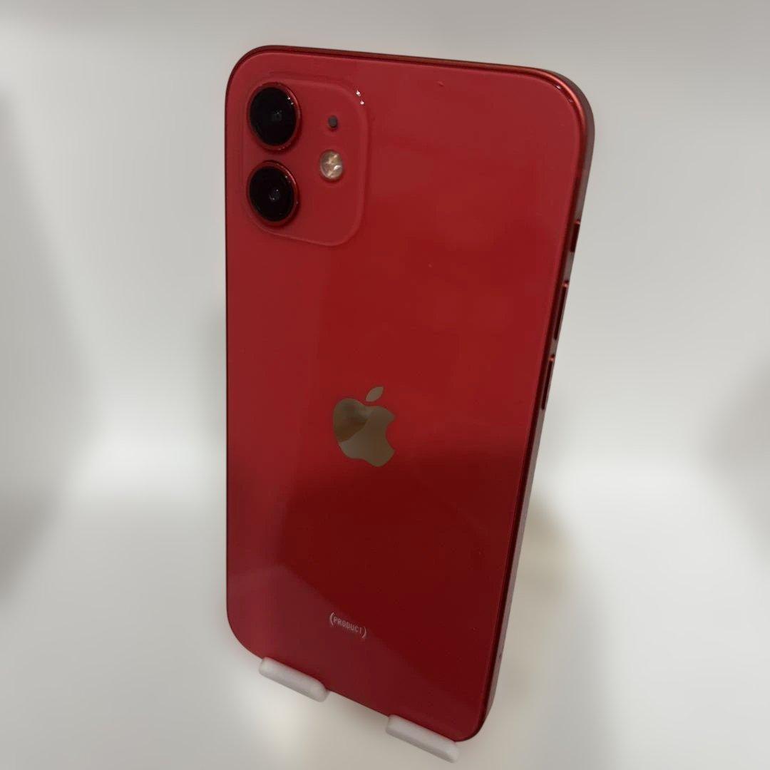 iPhone12 64GB (PRODUCT)RED 本体