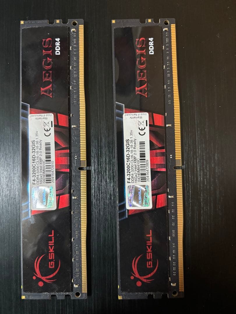 メモリDDR4 AEGIS 32GB (2x16GB) 3200Mhz