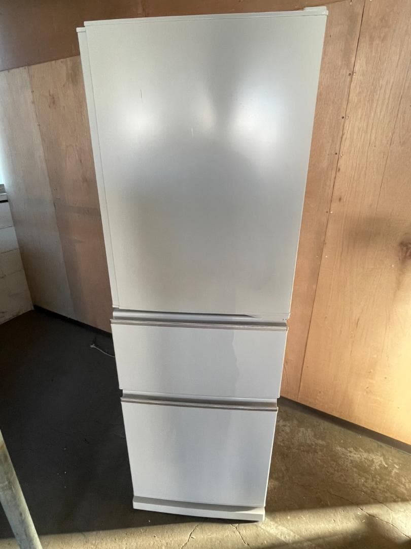 三菱　3ドア冷凍冷蔵庫　272L　MR-CX27F-W　2021年製