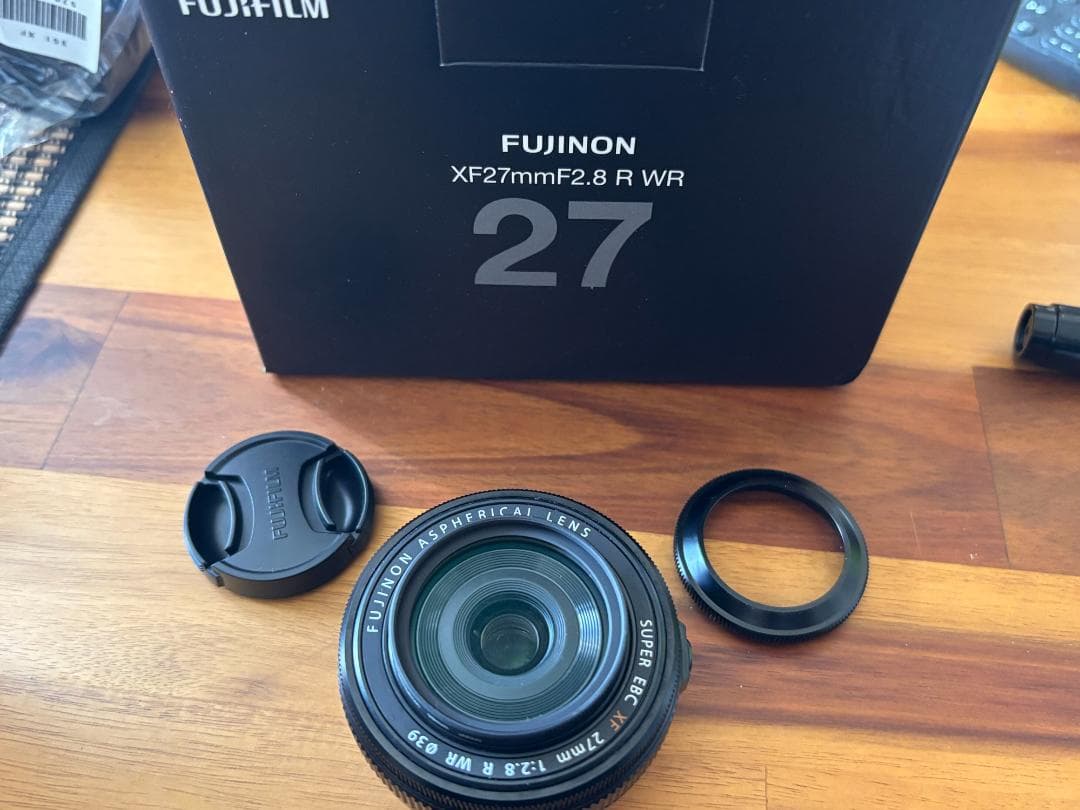 富士フイルム XF27mm F2.8 レンズ プロテクター付き