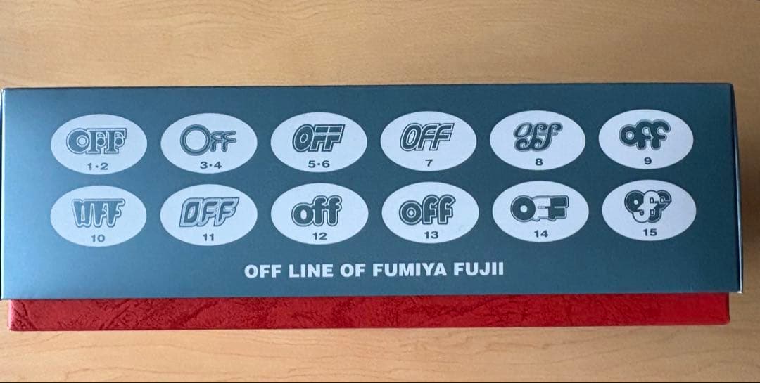 藤井フミヤ OFF LINE OF FUMIYA FUJII DVD BOX