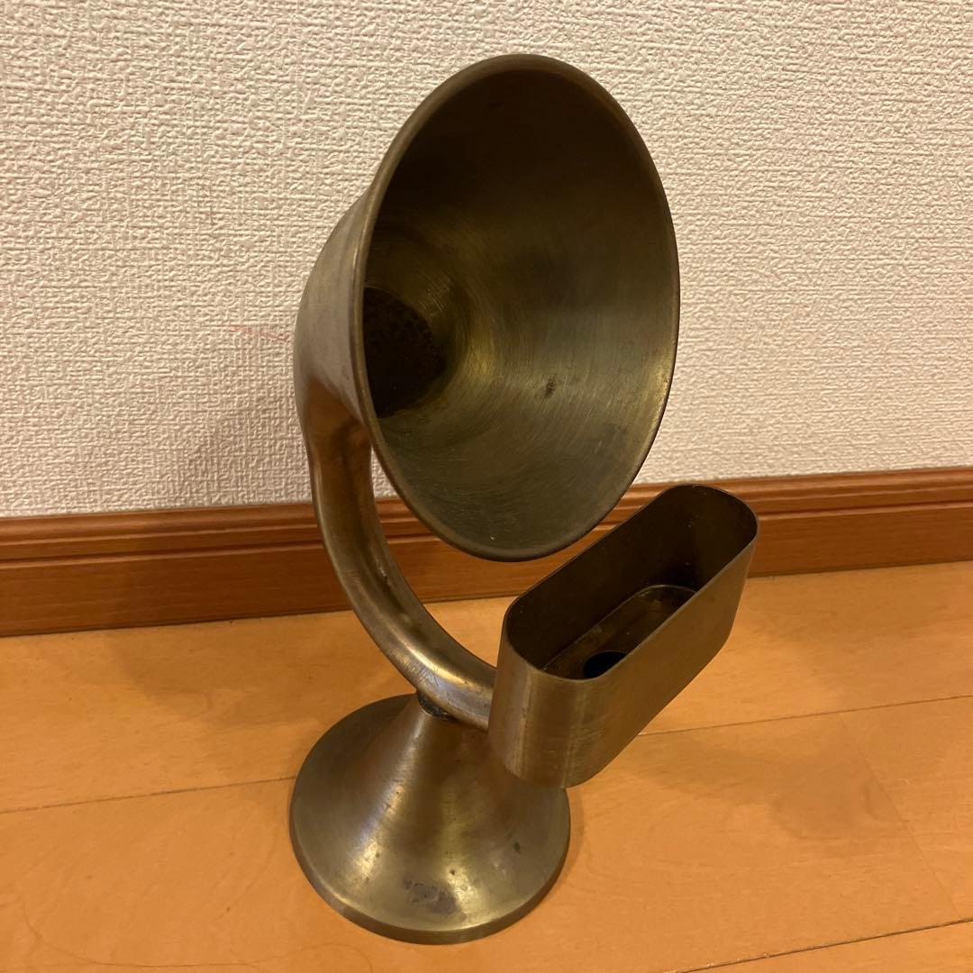 ダルトン　スマホスタンド　真鍮　スピーカー